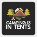 Recherche de tente autocollants Terrain de camping