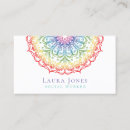 Recherche de mandala coloré cartes visite Concepteur