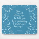 Recherche de jane austen citation tapis souris Fierté et préjudice