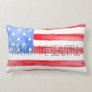 Recherche de drapeau des etats unis coussins Rouge