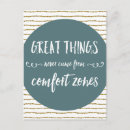 Recherche de confort cartes postales Motivation