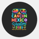 Recherche de cancun mexique autocollants Rétro