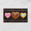 Recherche de coeur chocolat cartes visite Petit gâteau