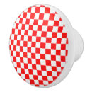 Recherche de rouge blanc boutons et poignées de porte Classique