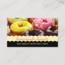 Recherche de donuts cartes visite Cuisson