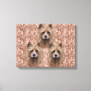 Recherche de noël de terrier art Silky