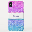 Recherche de gloire iphone coques Bleu