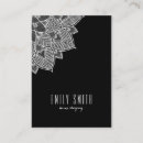 Recherche de dentelle blanche cartes visite Noir