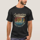 Recherche de born in september tshirts Years