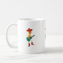 Recherche de joueur de guitare tasses Jour des morts