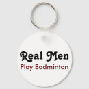 Recherche de badminton porteclés Joueur de badminton