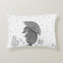 Recherche de hérissons mignons coussins Illustration