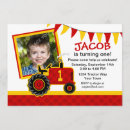 Recherche de tractor anniversaire invitations Agriculteur