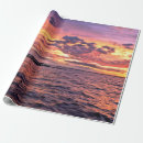 Recherche de coucher du soleil de plage papier cadeau Crépuscule