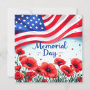 Recherche de jour du souvenir invitations Pavot rouge