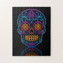 Recherche de crâne sucre puzzles Mexicain