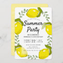 Recherche de lemon party invitations Moderne