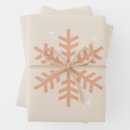 Recherche de feuille papier cadeau Neige