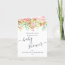 Recherche de ressort fleurs vœux cartes Baby shower à ressort