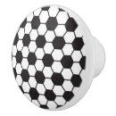 Recherche de le football boutons et poignées de porte Noir et blanc