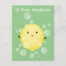 Recherche de agrumes de citron cartes postales Mignon