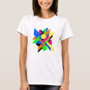 Recherche de abstract femme tshirts Couleurs vives