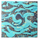 Recherche de motif ondulé carreaux Bleu