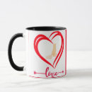 Recherche de amour de tennis tasses Amoureux