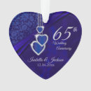Recherche de 45 ans de mariage cadeaux Bleu