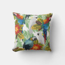 Recherche de motif perroquet coussins Oiseau