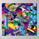 Recherche de cubes 3d posters Texture