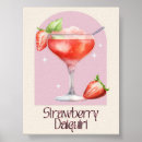Recherche de strawberry posters Cocktail