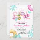 Recherche de pool baby shower invitations Tropical