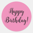 Recherche de joyeux anniversaire rose autocollants Pour tous
