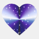 Recherche de coeur 3d autocollants Arc en ciel