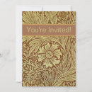 Recherche de papier peint vintage invitations William morris