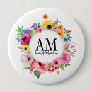 Recherche de bouquet floral badges Coloré