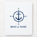 Recherche de boussole nautique tapis souris Ancre