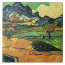 Recherche de peinture de van gogh carreaux Paysage