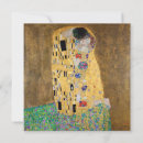 Recherche de baiser vintage vœux cartes Gustav klimt