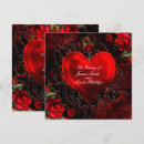 Recherche de coeur gothique invitations Fête