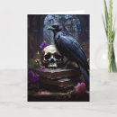 Recherche de goth cartes halloween Corbeau