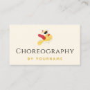 Recherche de danseur cartes visite Professeur