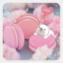 Recherche de dog valentine autocollants Rose