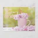 Recherche de cerisier en fleurs cartes postales Rose