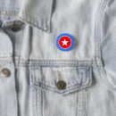 Recherche de blanc et bleu rouges badges Drapeau