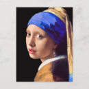 Recherche de vermeer de johannes cartes postales Fille avec oreille perle