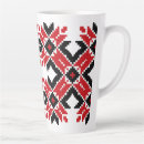 Recherche de motif traditionnel tasses Vyshyvanka