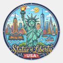Recherche de port de new york autocollants Voyage