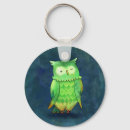 Recherche de hibou vert porteclés Enfants